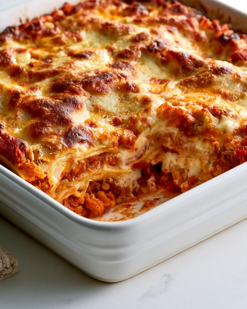 vegetarisk lasagne