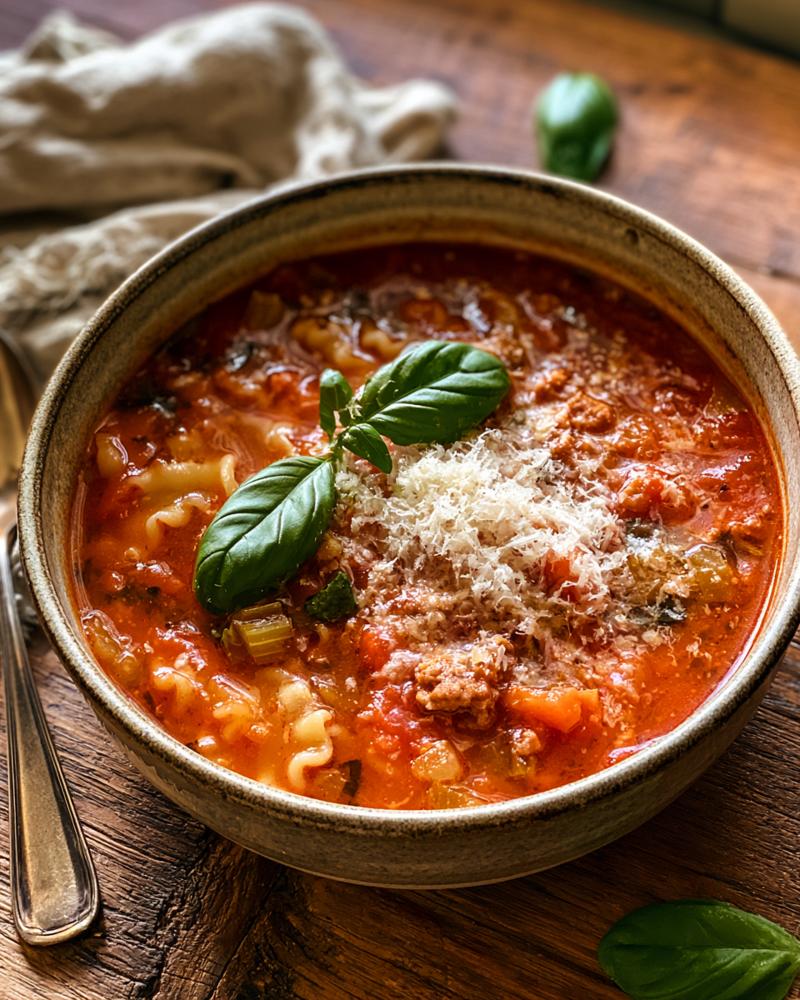 lasagnesoppa