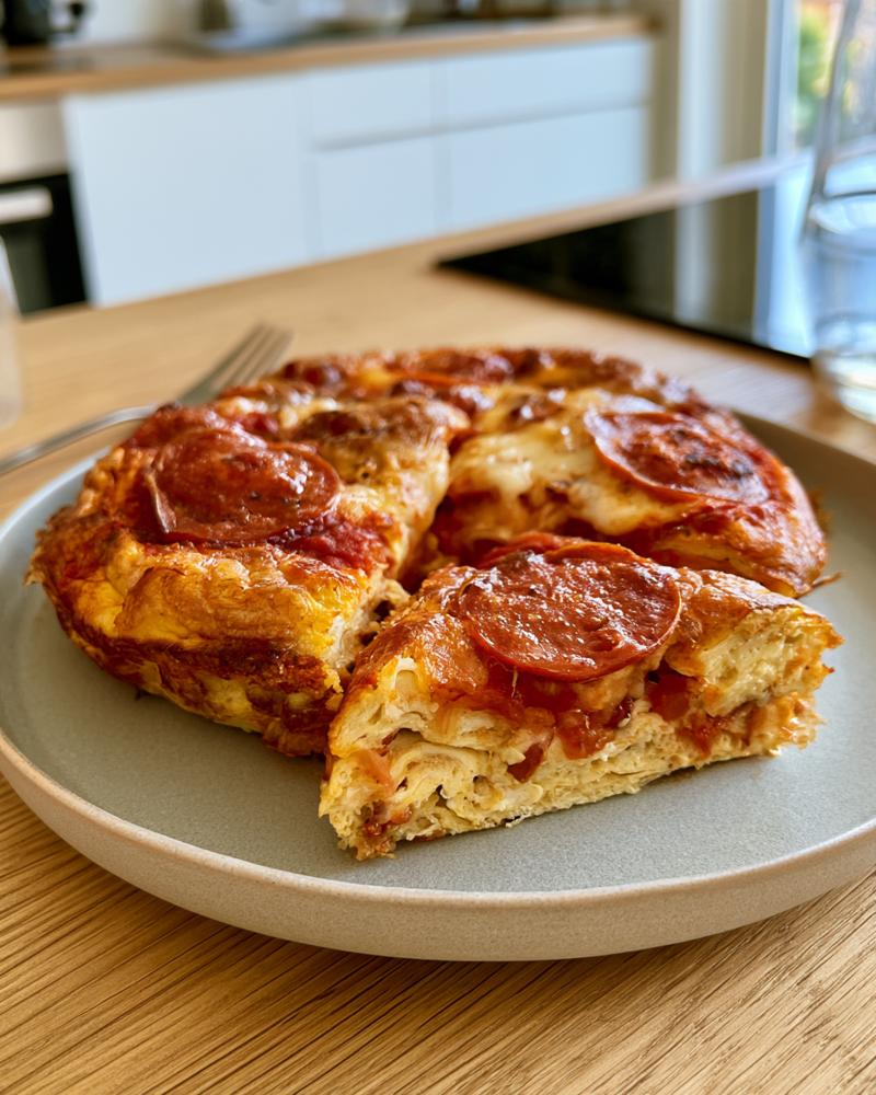 pizza frittata