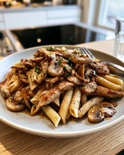 fläskytterfilé pasta