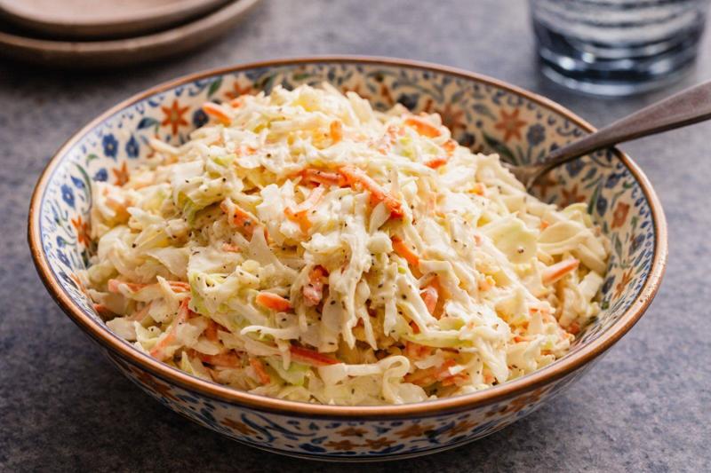 hemgjord coleslaw
